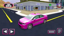 Game screenshot Pink Taxi Girl Driver & Modern Car Rush Games hack