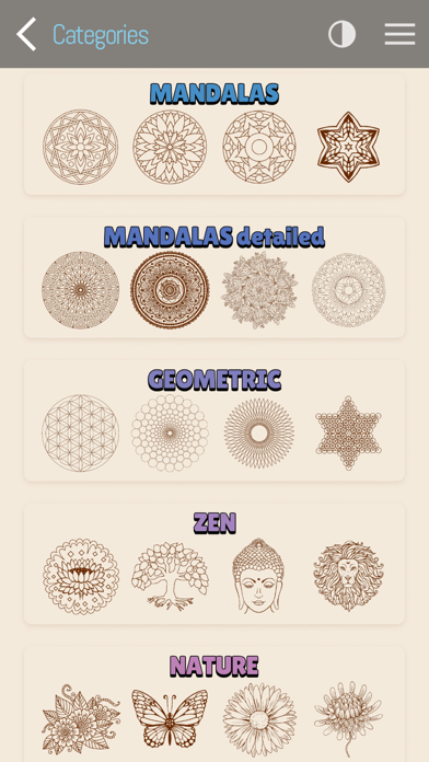Coloring Mandalas Book Screenshot