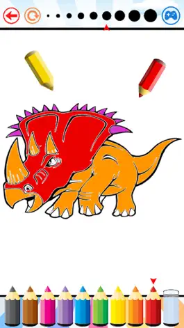 Game screenshot Dino Coloring Book - Dinosaur Drawing and Painting hack