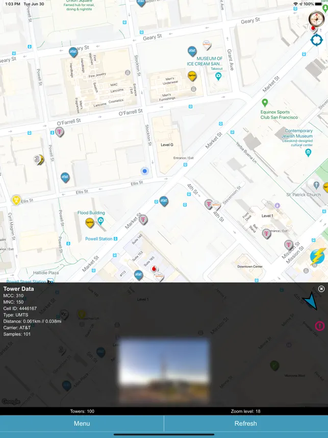 Screenshot 2 Find Tower - Locate 4G antenna iphone