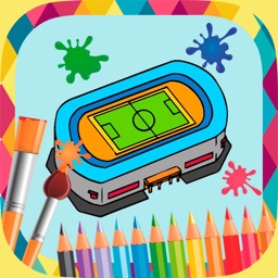 Maisons livre pour peindre