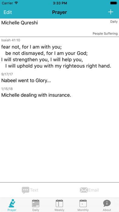 A Praying Life - Prayer Cards Screenshot