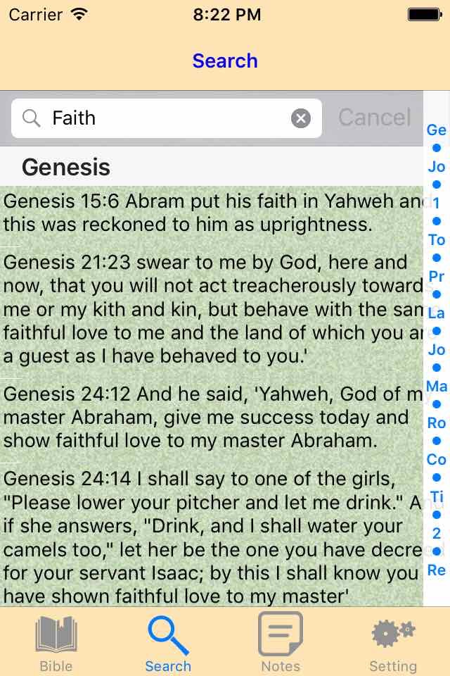 Catholic New Jerusalem Bible screenshot 4