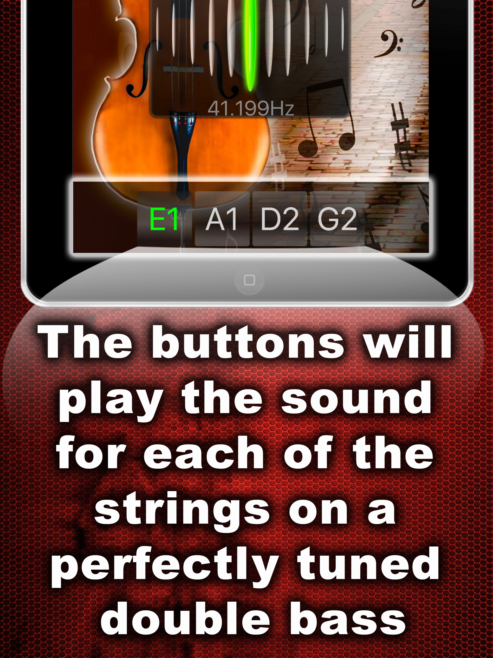 Easy Double Bass Tuner