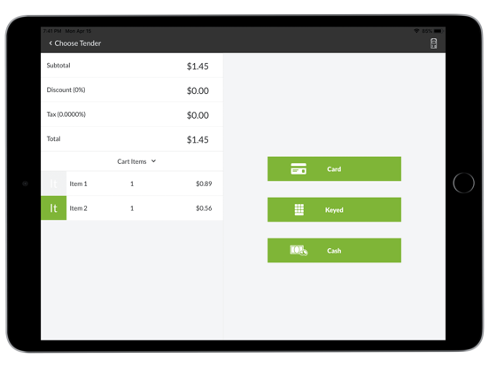 Payline Mobile iPad screenshot