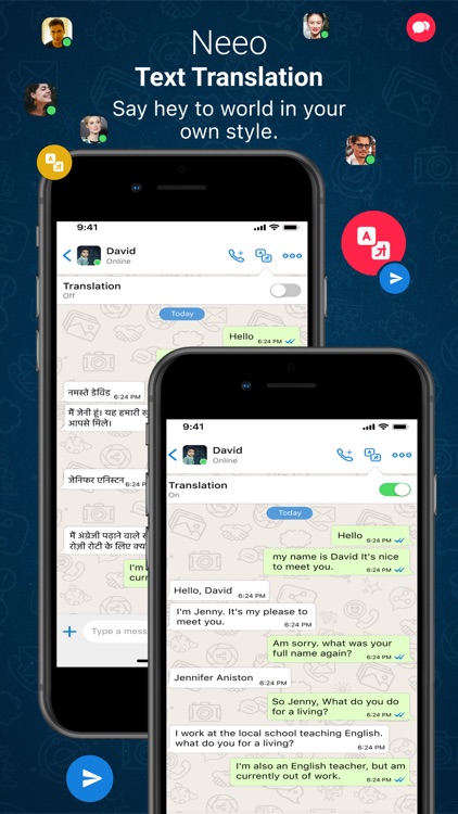 Neeo Messenger with Translator screenshot-4