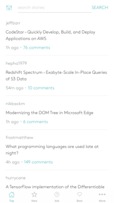 Real News for YCombinator Hacker News screenshot