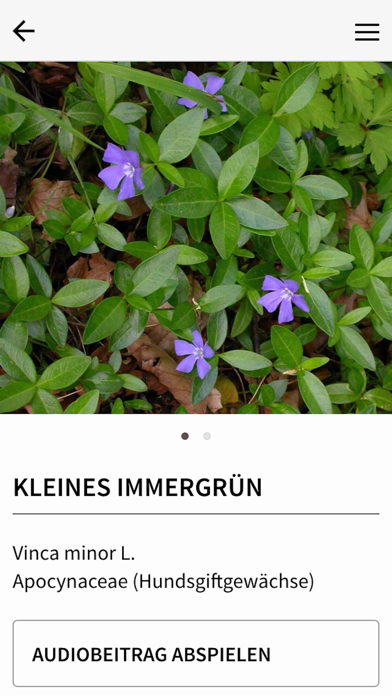 Botanischer Garten Frankfurt Screenshot