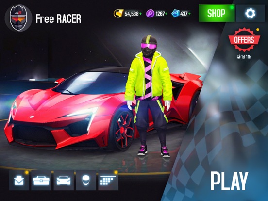 Asphalt 8: Airborne iPad app afbeelding 2