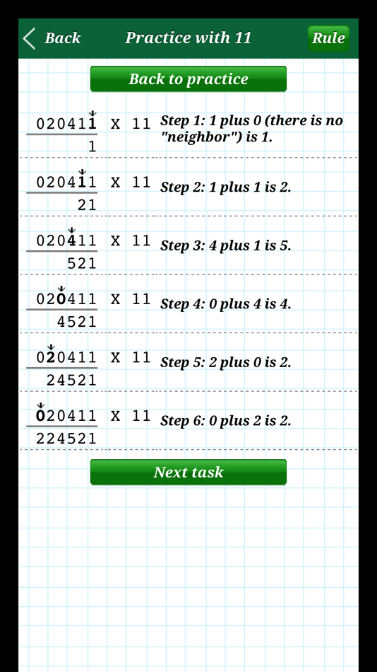#5. Mental Multiplication Tricks (iOS) 由: Alexander Mokrushin