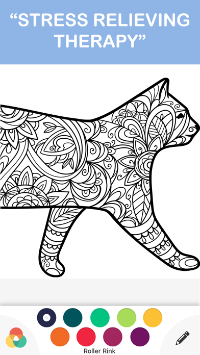 Screenshot #2 pour coloriage mandala crayon livre de couleur gratuit