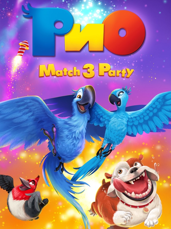 Rio: Match 3 Party на iPad