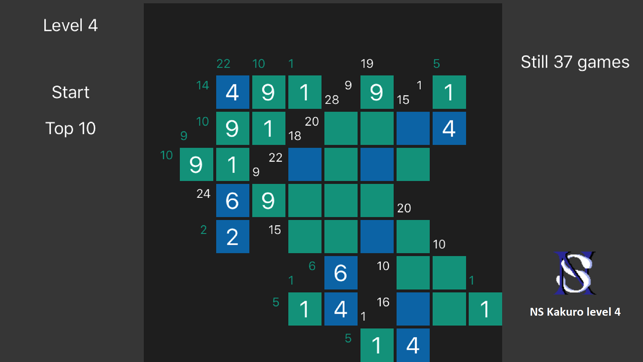 NS Kakuro level 4(圖2)-速報App