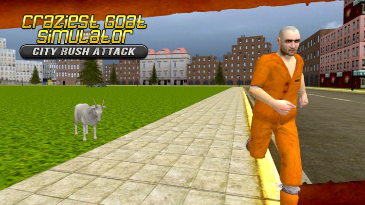 Craziest Goat Simulator City Rush Attack screenshot-3