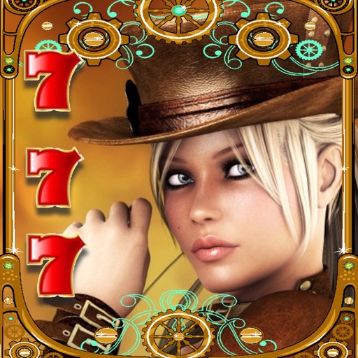 Steampunk Princess Slots - Win FREE - Play Lucky Cash Jackpot Casino Slots Machine Simulation with Friends! iOS App