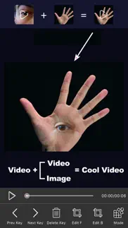 superimpose video - combine movies & photos iphone screenshot 1