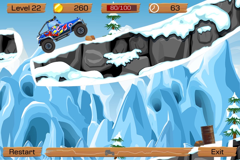 Snow Off Road screenshot 3