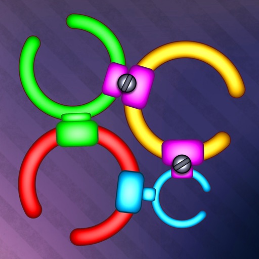 Untie the Rings: Circle Rotate Icon