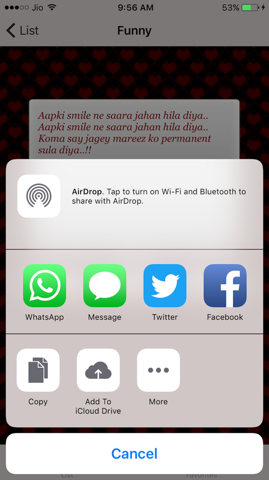 #2. Best Shayaris : Only the best selected shayaris ! (iOS) 由: Dropouts Technologies LLP