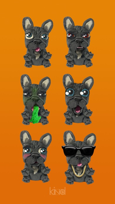 Frenchie Emojis Screenshot