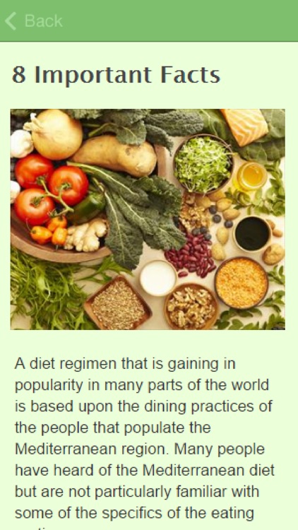 Mediterranean Diet.