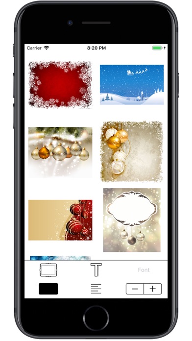Merry Christmas - Gift Card Screenshot