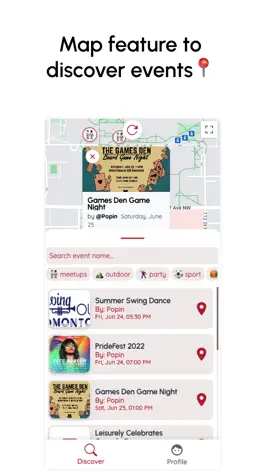 Game screenshot Popin - Student Events App apk