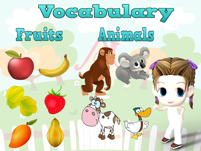 animals vocabulary exercises kindergarten
