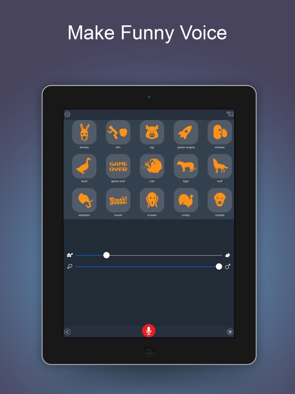 Screenshot #4 pour Voice Changer – Voice Recorder, with Funny Effects