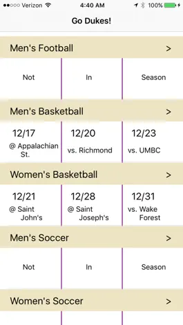 Game screenshot James Madison University Sports mod apk