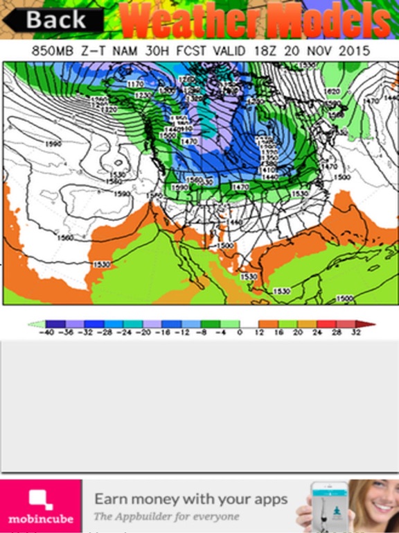 Screenshot #4 pour Weather Models