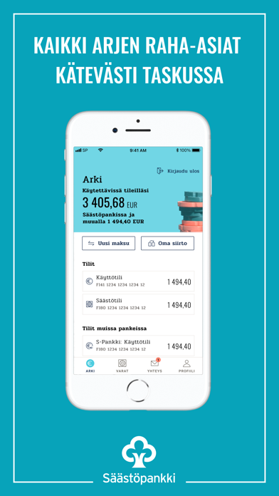 Säästöpankki Mobiili Screenshot