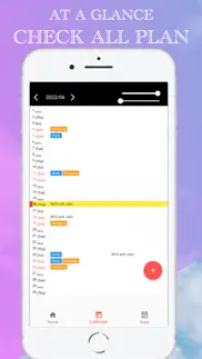 list calendar-vertical, useful iphone screenshot 1