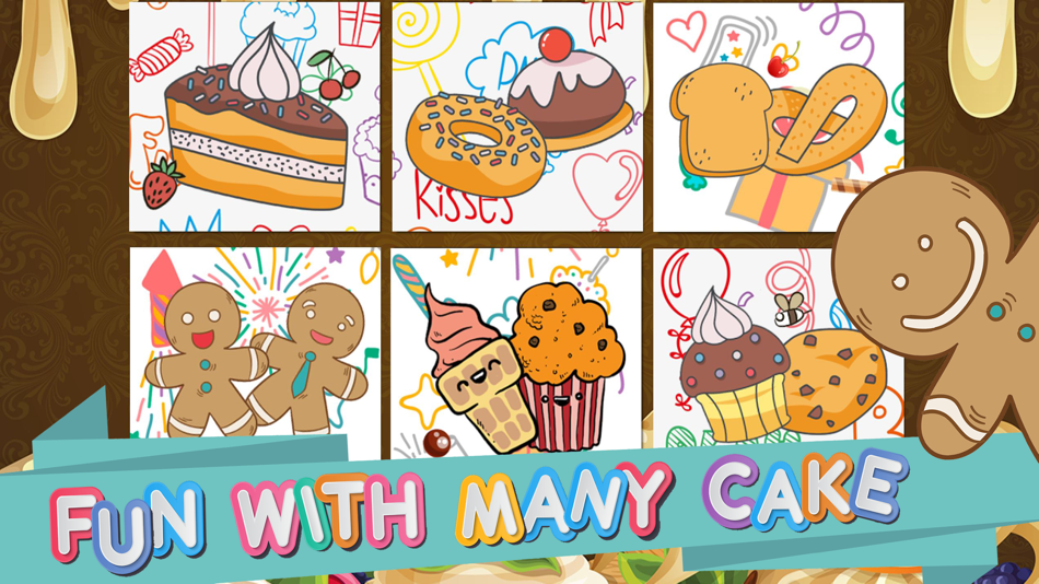 Sweet Cake Colorbook - Make a cake for kids - 1.0.0 - (iOS)