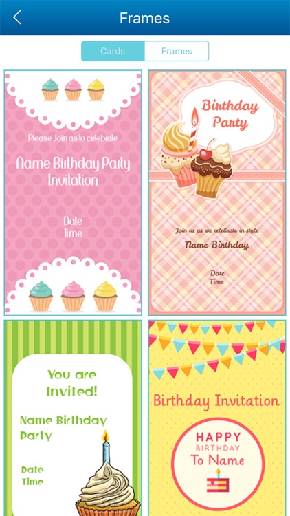 Birthday Invitation Card Maker HD screenshot-3