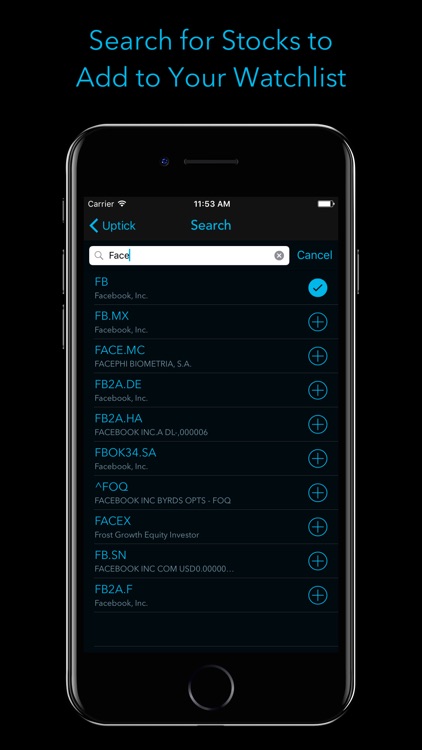 Uptick - Stocks Tracker screenshot-3