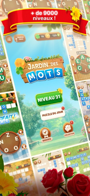Jardin des Mots:Jeu de lettres dans l'App Store