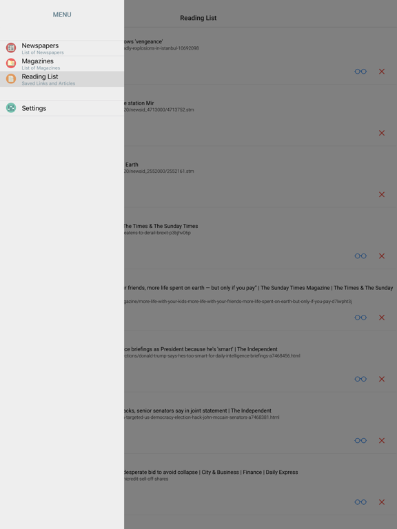 Screenshot #6 pour UK NEWSPAPERS and MAGAZINES