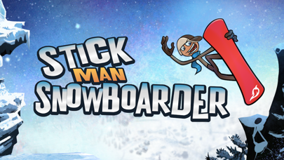 Stickman Snowboarder Free Screenshot 1