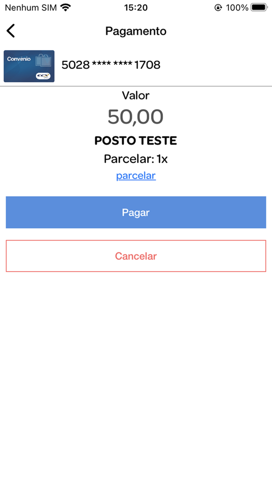 #4. ECX Card (iOS) Podle: ECX Card Administradora e Processadora de Cartões S/A