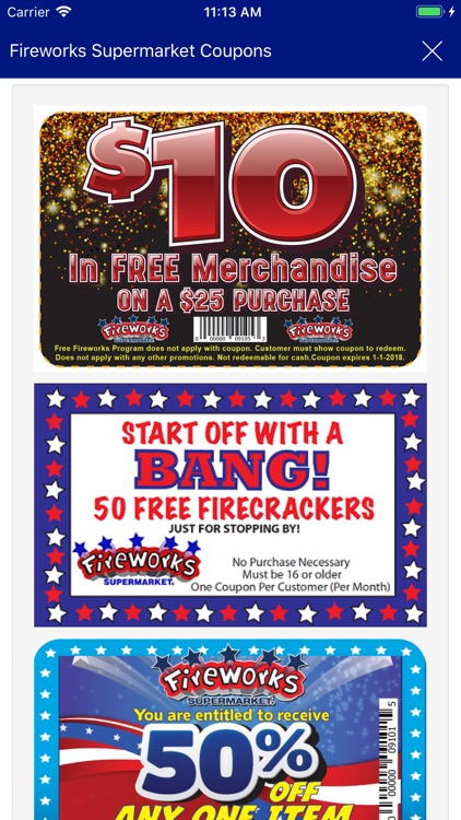 Fireworks Supermarket screenshot-4