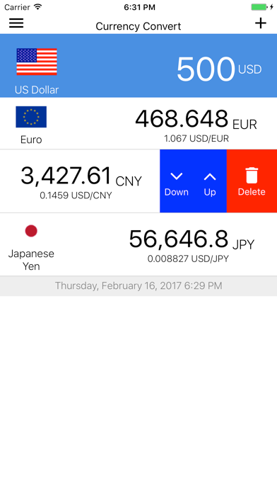 Screenshot #5 for Currency Convert: Live Exchange Rates