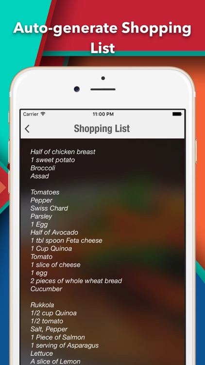 LNCH - Meal Planner, Grocery List & Recipe Manager screenshot-3