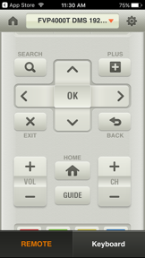 HUMAX Remote screenshot