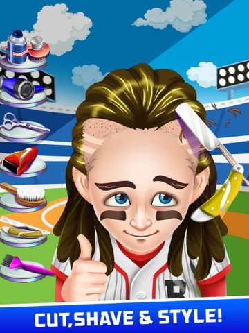 Athlete Shave Salon Gamesのおすすめ画像1