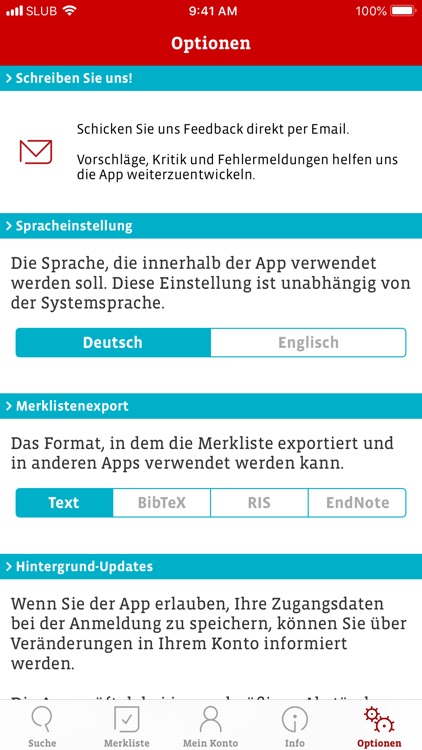 SLUBApp screenshot-3