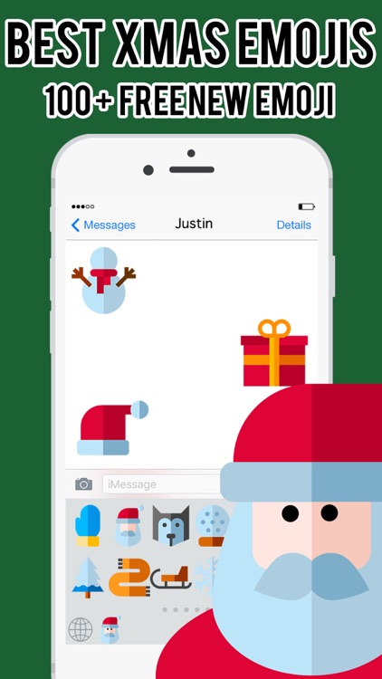 Xmas Emojis - Christmas Emoji Stickers Messenger