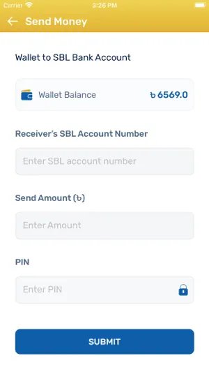 Sonali e-Wallet screenshot 2
