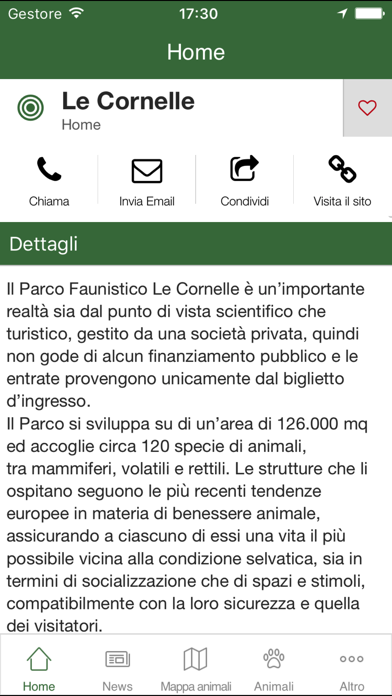 Screenshot #2 pour Parco Faunistico Le Cornelle
