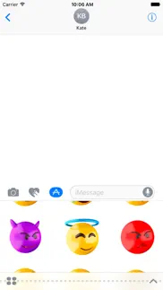 3d emojis by emoji world iphone screenshot 2